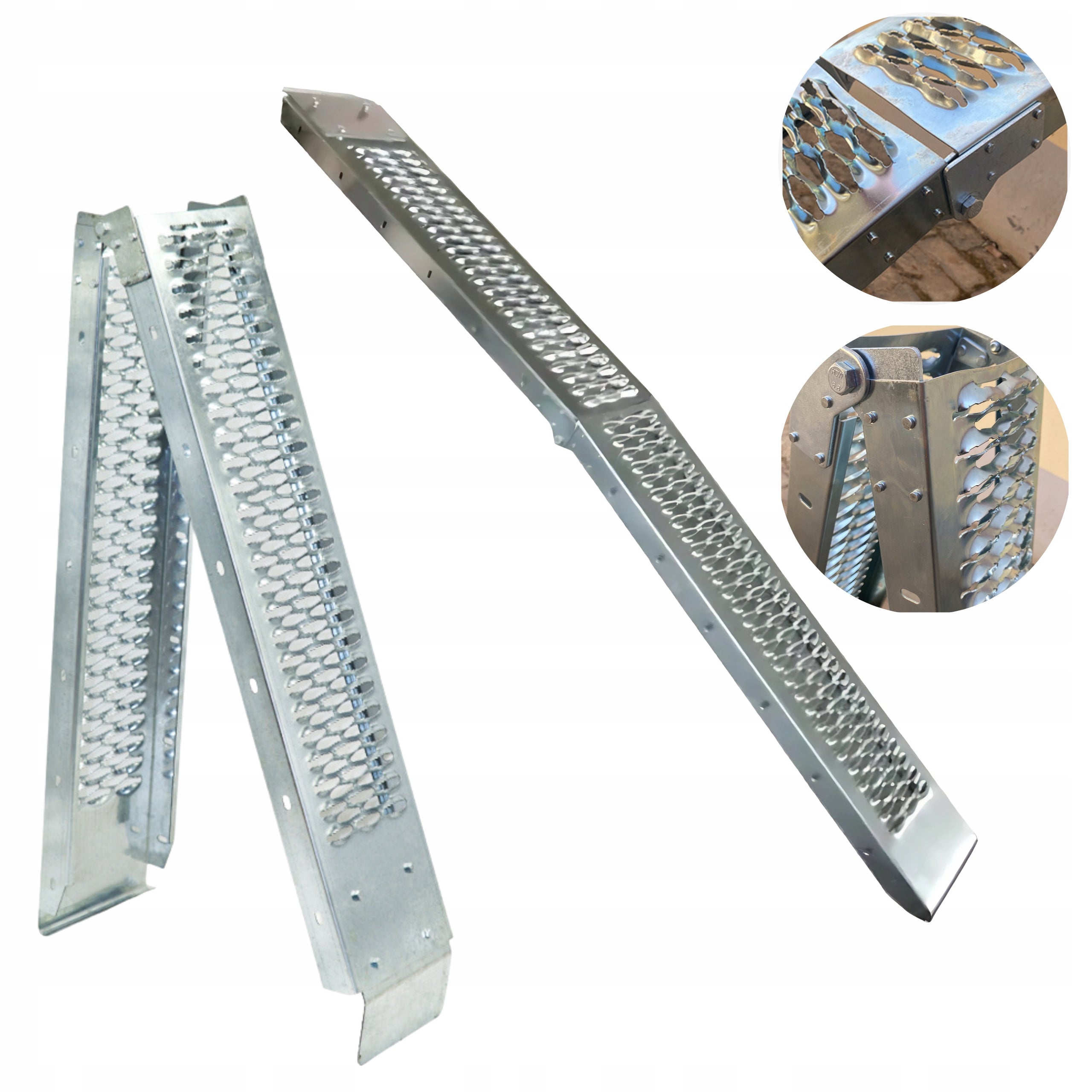 FOLDING RAMP FOLDING RAMPS 195cm 200kg OVERRUN