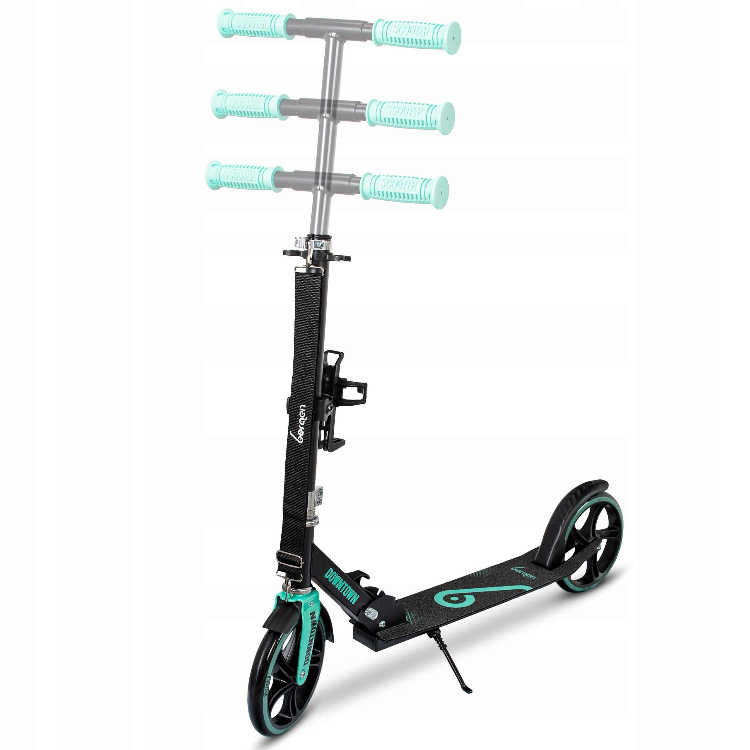 FOLDING SCOOTER LIGHT FOR CHILDREN URBAN BERGEN DOWNTOWN LARGE ACCESSORIES Number of wheels 2