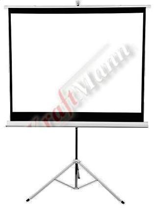 FOLDING SCREEN ON TRIPOD 180 Cm 16:9 Matt White