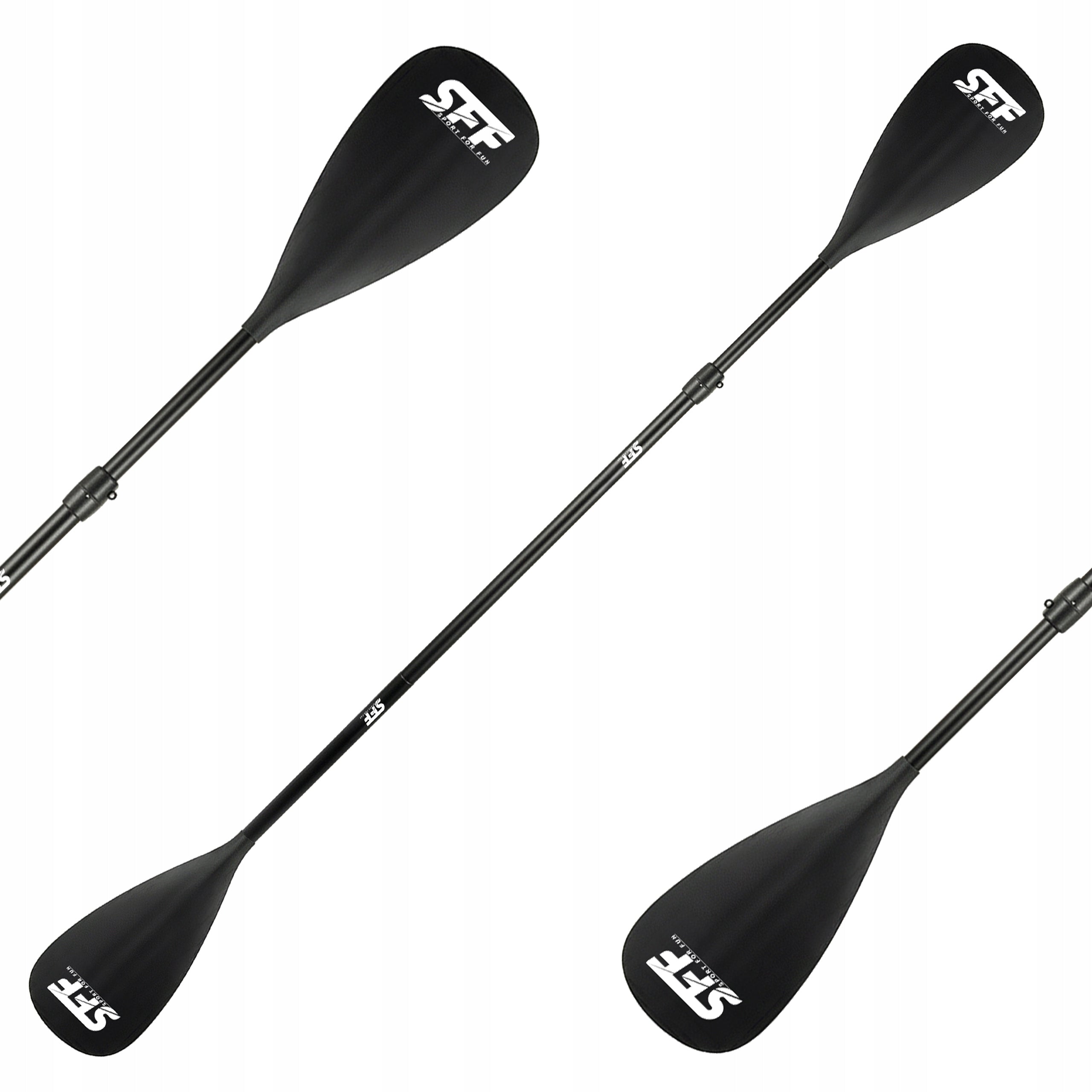 FOLDING SUP BOARD PADDLE 2in1 ADJUSTABLE 4-PIECE 225CM KAYAK