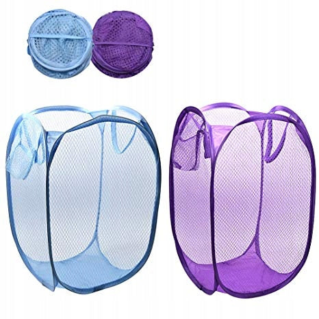 FOLDING TOY BASKET UNDERWEAR LAUNDRY CONTAINER