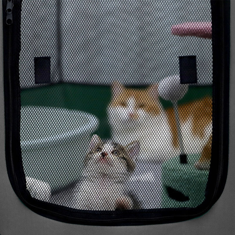 FOLDING X LIGHTWEIGHT PLAYPEN CAT DOG BED 90cm Kind playpen