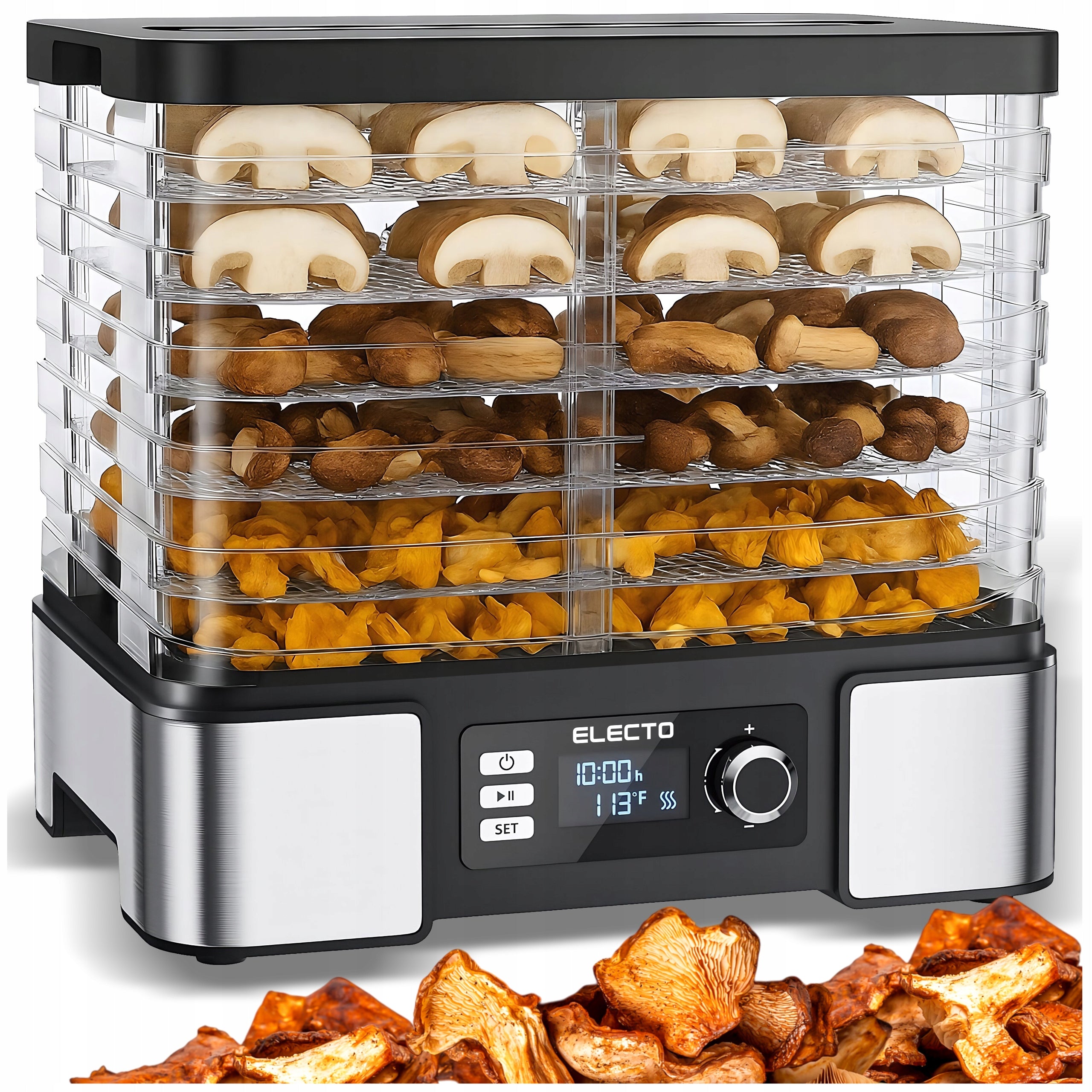 FOOD DRYER 15L FOR MUSHROOMS AND FRUITS 500W VEGETABLES FOR KITCHEN Brand no brand