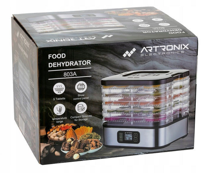 FOOD DRYER FOR FOOD MUSHROOM HERBS FRUIT VEGETABLE TIMER! 400W Manufacturer code Suszarka spożywcza do grzybów 400 W