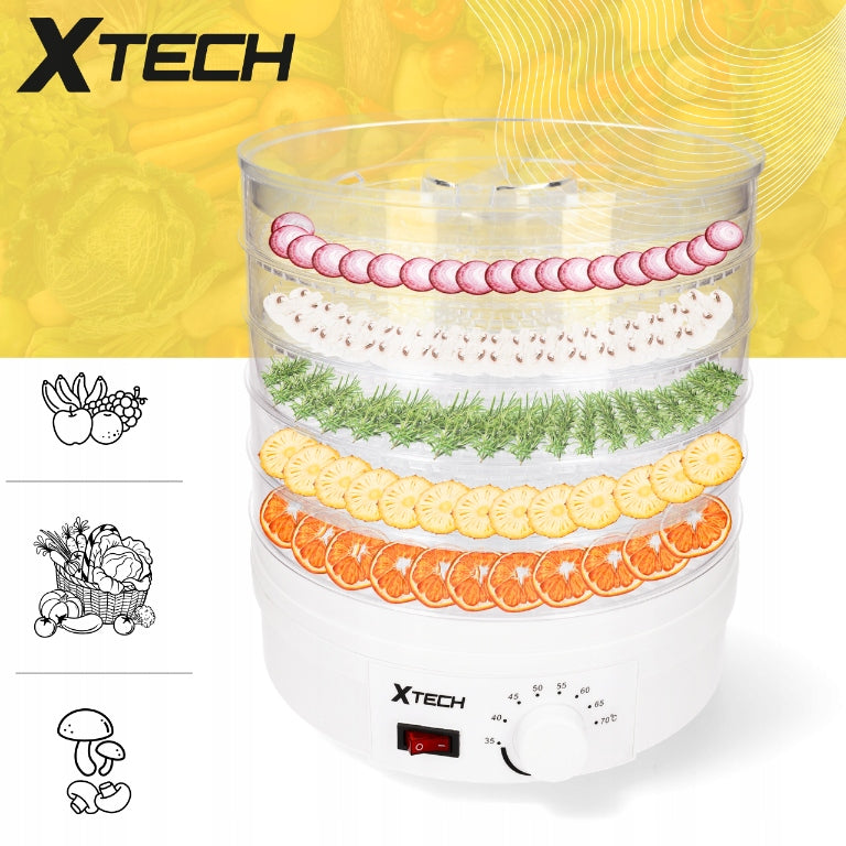 FOOD DRYER FOR MUSHROOM FRUIT VEGETABLE HERBS FOOD 5 LEVELS 600 IN EAN (GTIN) 5907783088681