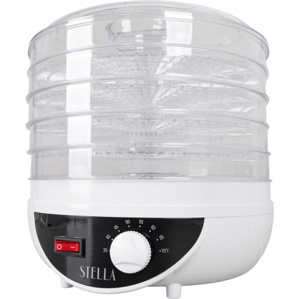 FOOD DRYER FOR MUSHROOM VEGETABLE FRUIT HERBS ADJUSTABLE 250W 5-SIT Brand Stella