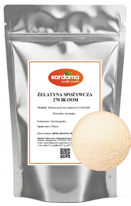 FOOD GELATIN 270 BLOOM 250 g