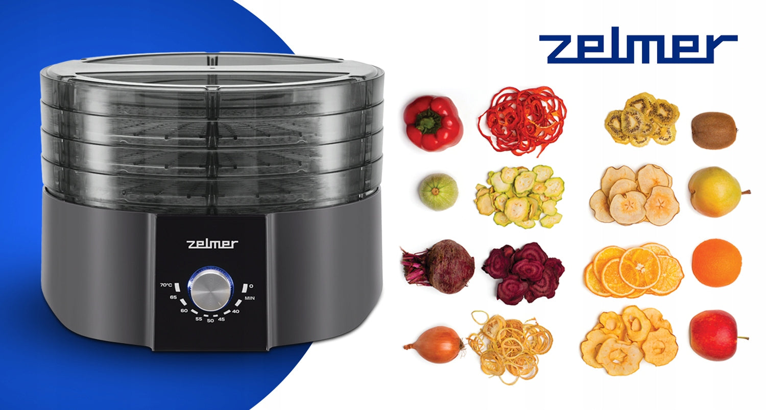 FOOD MUSHROOM DRYER FRUIT VEGETABLES HERBS LARGE 4 SIEVES 32cm 10kg 520W Manufacturer code 72505902P