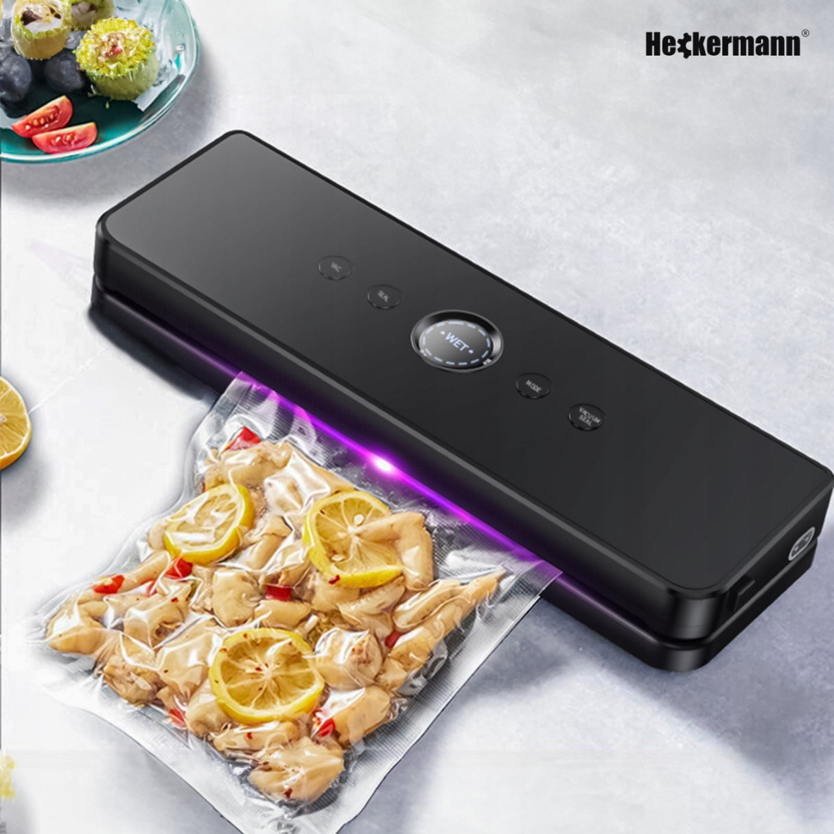 FOOD PACKAGING VACUUM WELDING MACHINE PACKAGING MACHINE 120W BLACK Packaging status original