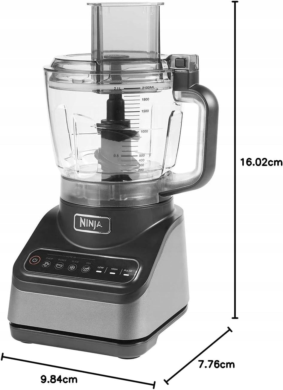 FOOD PROCESSOR 850W 2,1L 4 PROGRAMS SHREDDING SLICING MIXING Manufacturer code 5906663251412