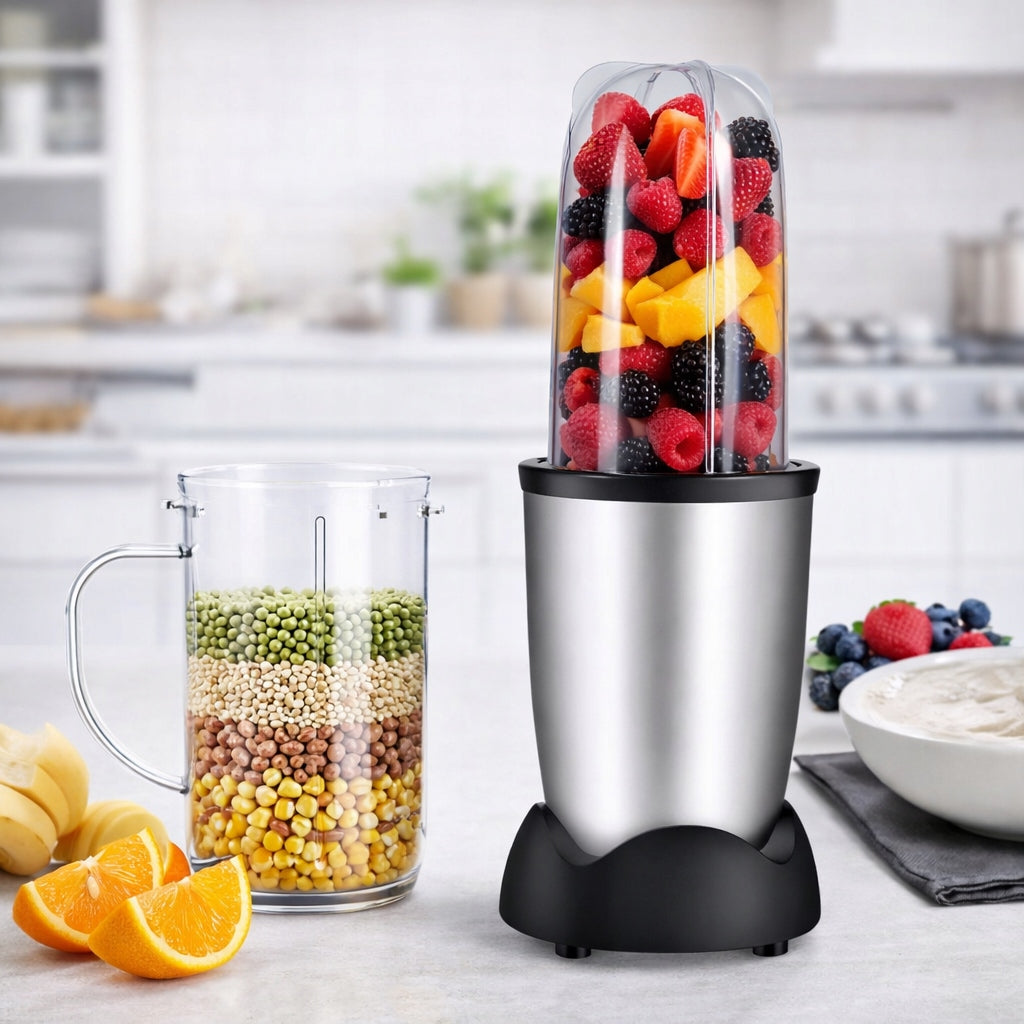 FOOD PROCESSOR BLENDER 600W MULTIFUNCTIONAL 2 CUPS 470 ml LARGE Manufacturer code BLED_01