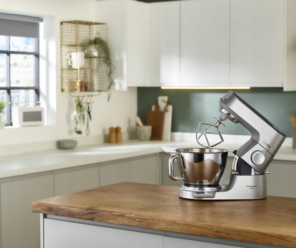 FOOD PROCESSOR KENWOOD KVC85.004SI TITANIUM CHEF BAKER 1200W SILVER Packaging status original