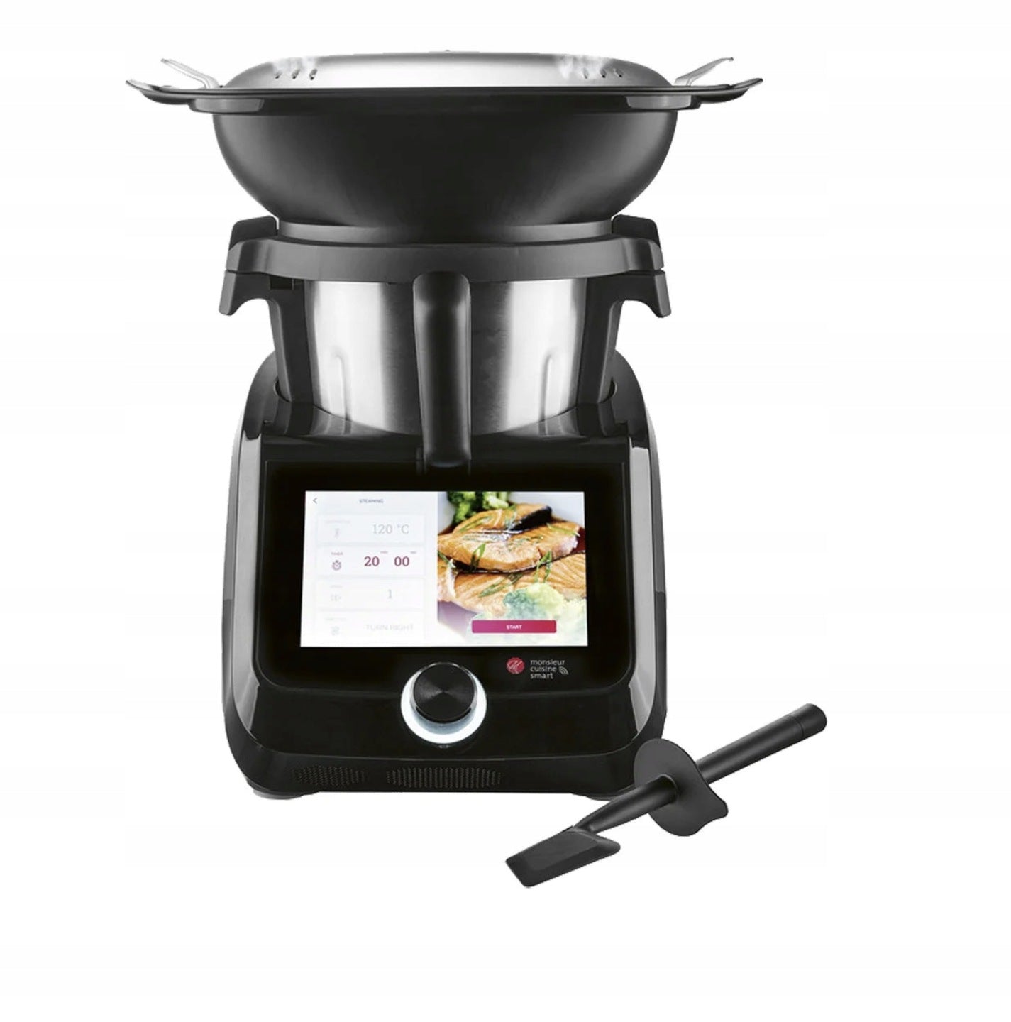 FOOD PROCESSOR LIDLOMIX SMART BLACK MONSIEUR CUISINE Wi-Fi APP Manufacturer code SMART ROBOT MIKSER NAJNOWSZY CZERŃ LIDL