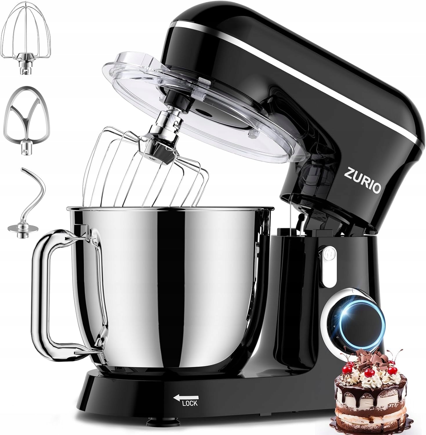FOOD PROCESSOR MIXER WITH PLANETARY BOWL 1300 W 4,5 L 1529