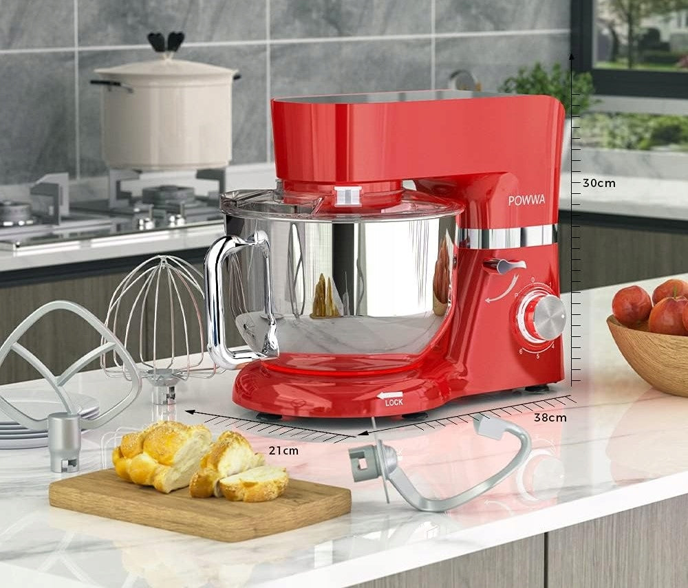 FOOD PROCESSOR MIXER WITH PLANETARY BOWL 6 L 1500 W 6 speed Power rating 1500 W