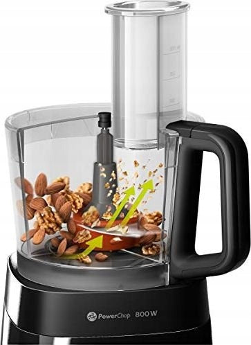 FOOD PROCESSOR PHILIPS HR7510/00 800W BLACK MALAXER Power rating 800 W