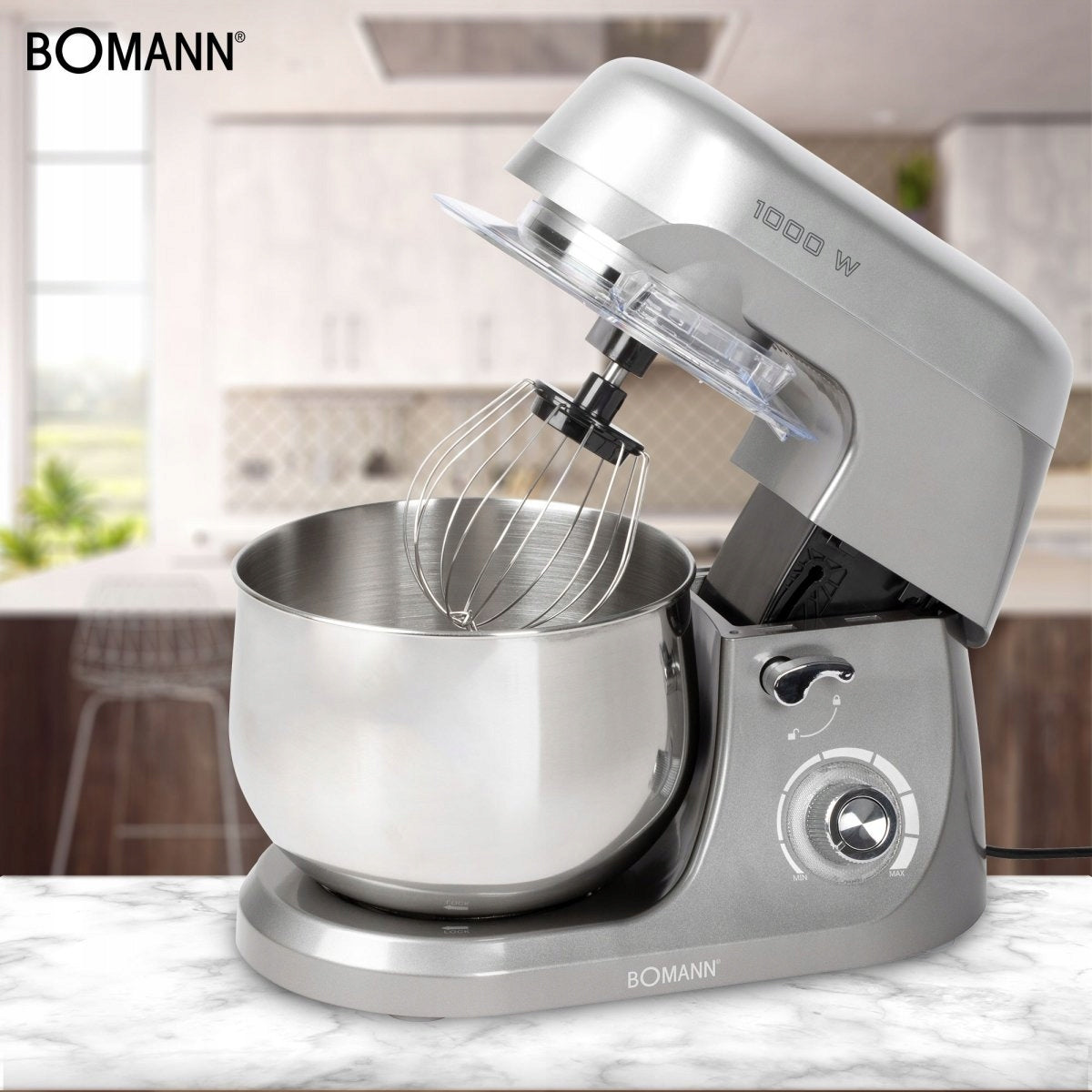 FOOD PROCESSOR PLANETARY BLENDER DOUGH KNEADER 3 TIPS 1000W 5L EAN (GTIN) 4004470600919