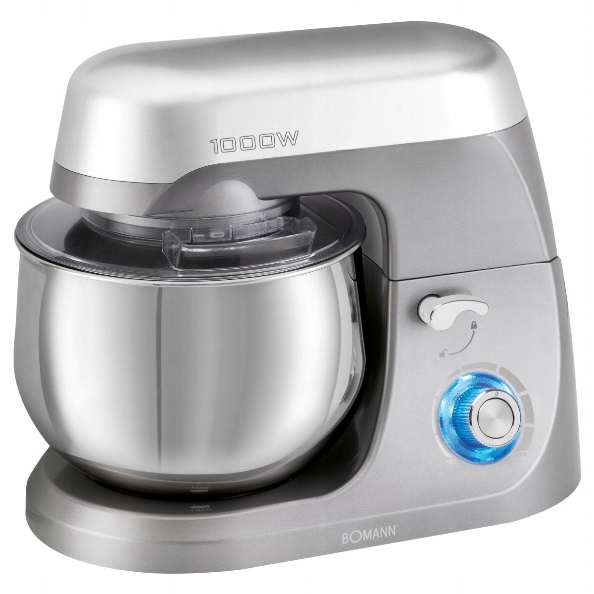 FOOD PROCESSOR PLANETARY BLENDER DOUGH KNEADER 3 TIPS 1000W 5L