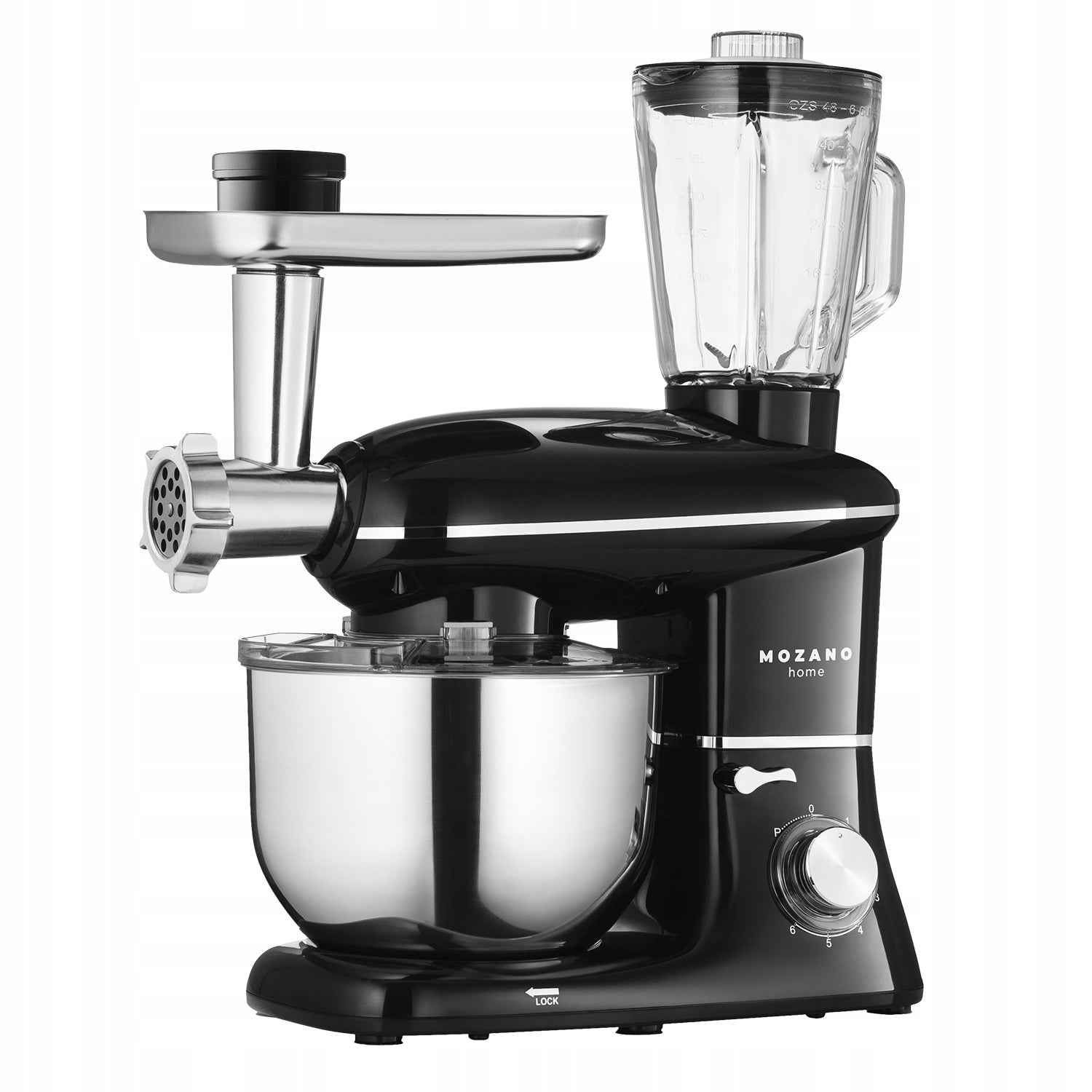 FOOD PROCESSOR PLANETARY MEAT MACHINE MIXER BLENDER 6IN1 POWERFUL 3200W Brand Mozano