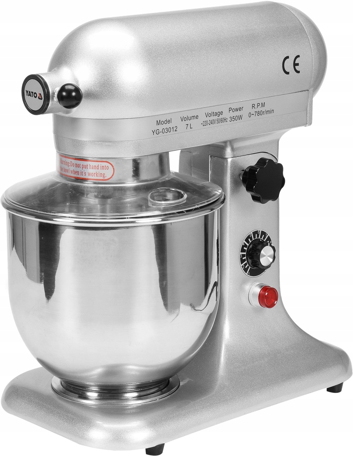FOOD PROCESSOR PLANETARY MIXER 350W 3 TIPS Manufacturer code YG-03012