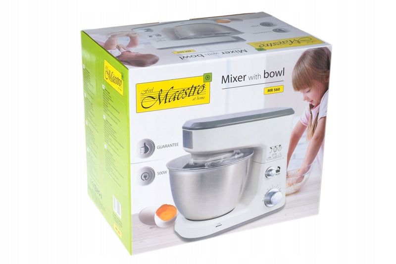 FOOD PROCESSOR PLANETARY MIXER 500W 4L 3 CAPS Power rating 500 W