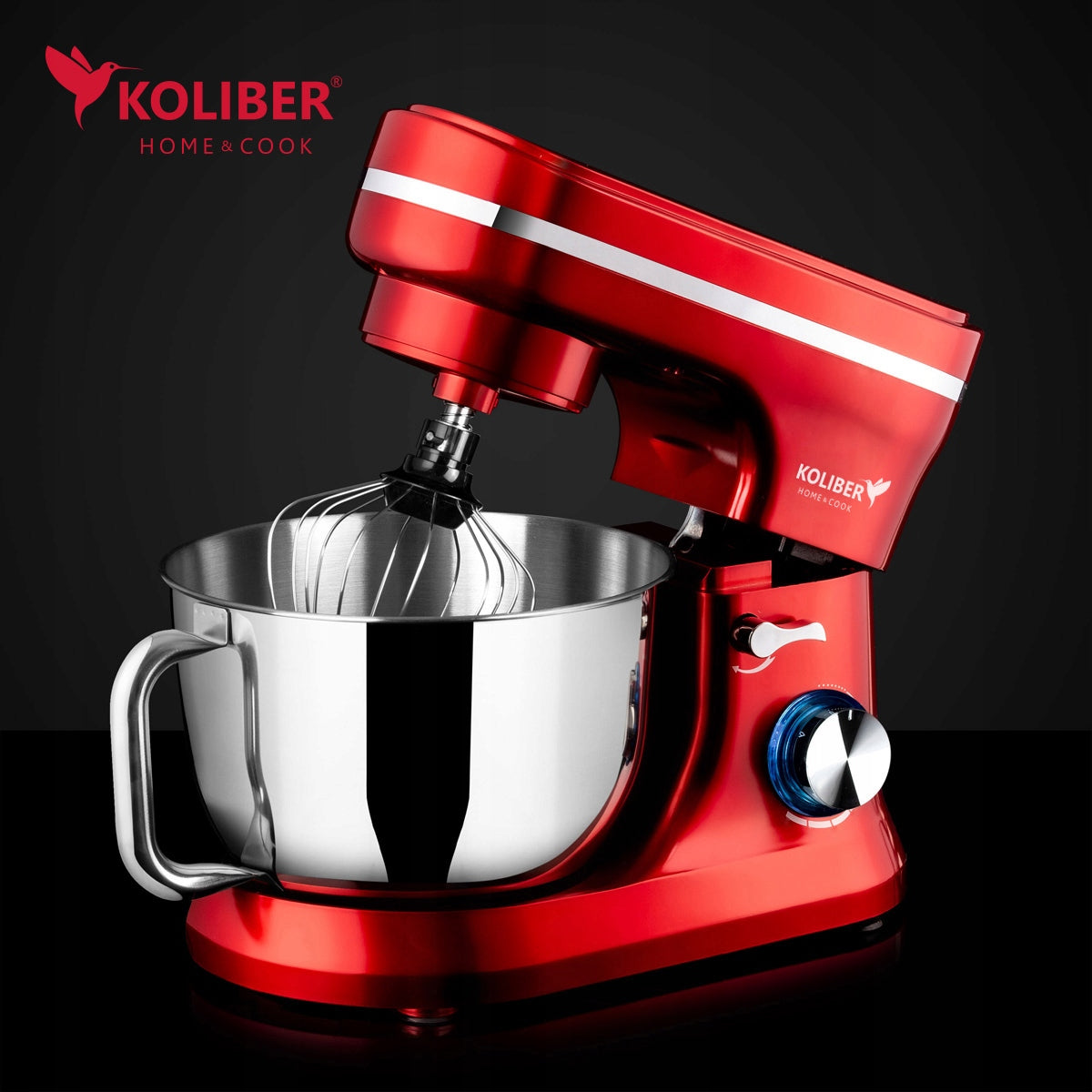 FOOD PROCESSOR PLANETARY MIXER KOLIBER X-2400-W 4.5L 6in1 MULTIFUNCTIONAL Brand Koliber