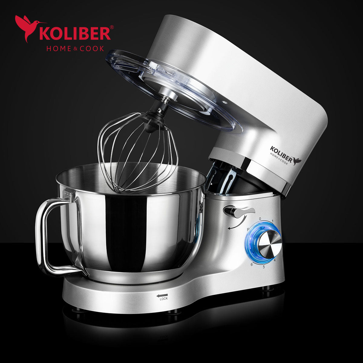 FOOD PROCESSOR PLANETARY MIXER KOLIBER X-3200-W 6.2L 7in1 MULTIFUNCTIONAL Brand Koliber