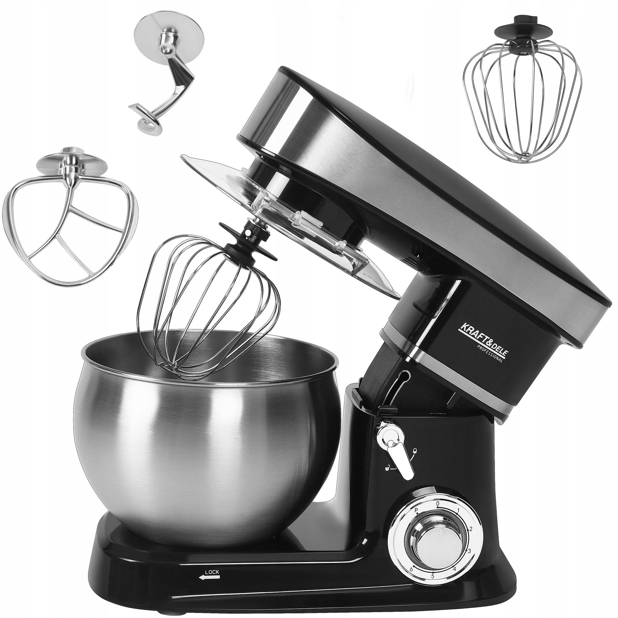 FOOD PROCESSOR PLANETARY MIXER LARGE BOWL 6L 2500W 6 SPEED STAINLESS STEEL Manufacturer code MPKD6L2500W