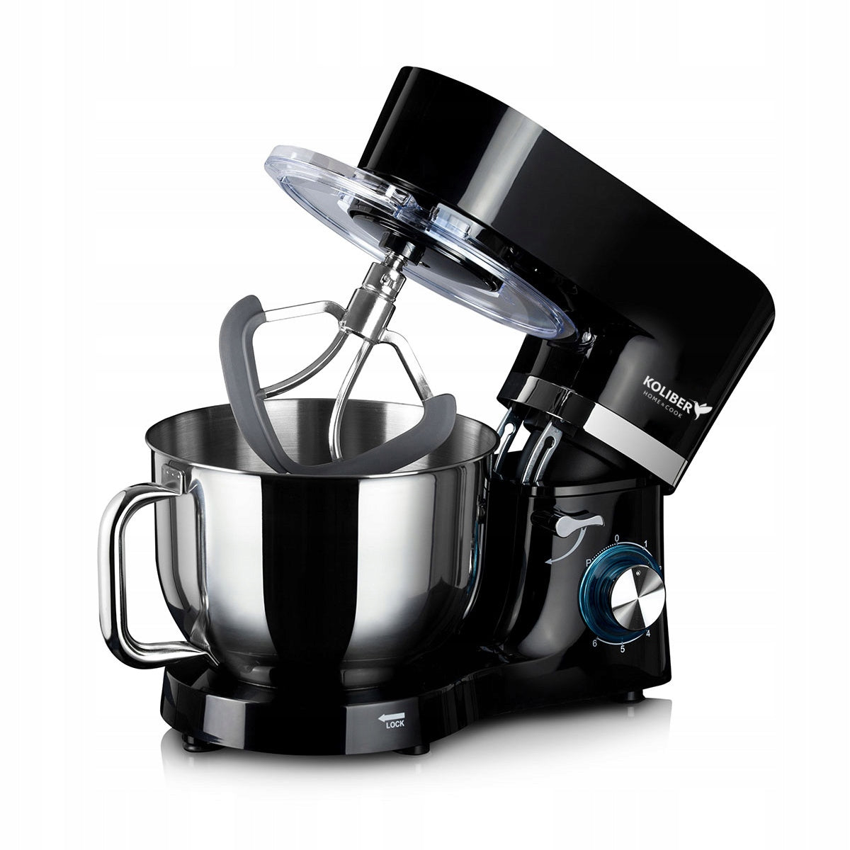 FOOD PROCESSOR PLANETARY MIXER MULTIFUNCTIONAL KOLIBER LARGE STRONG 6L 7in1 Power rating 3149.64 W