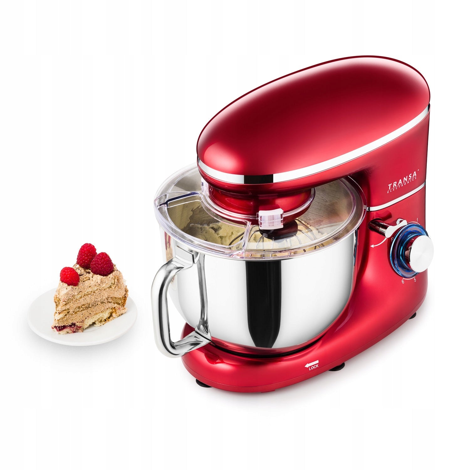 FOOD PROCESSOR PLANETARY MIXER RedChef 3 MIXERS BOWL 6L HIGH POWER 3000W Packaging status original