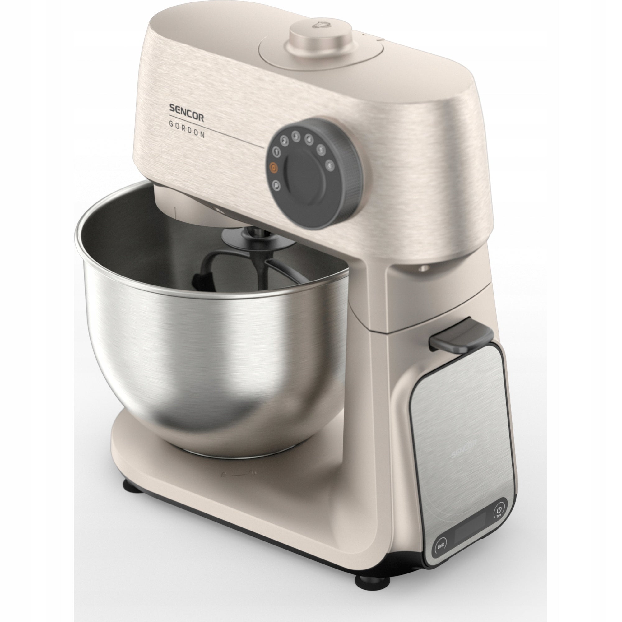 FOOD PROCESSOR PLANETARY MIXER WITH BOWL 5,5L SENCOR STM 7651WS Strong 1500W Packaging status original
