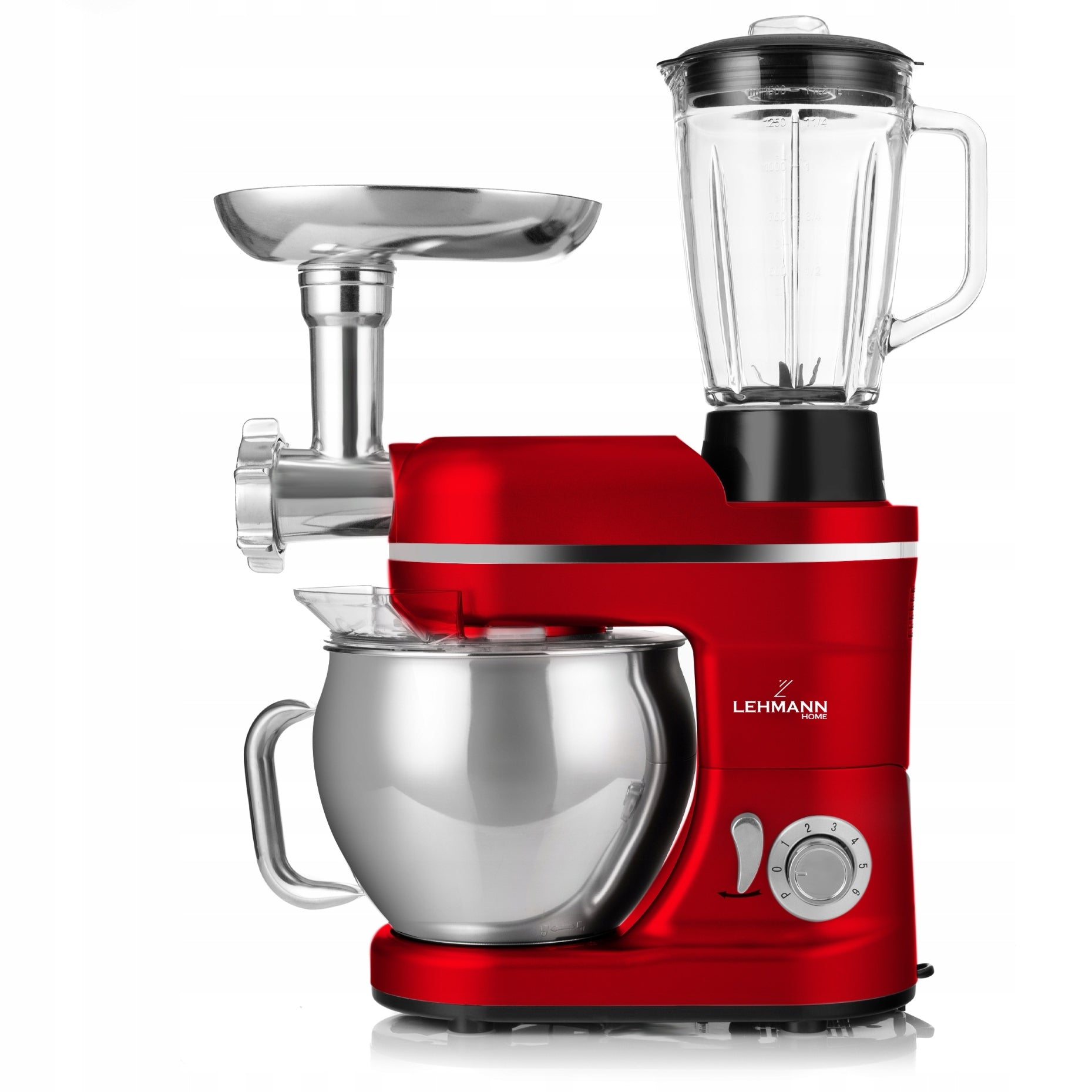 FOOD PROCESSOR PLANETARY MIXER WITH BOWL BLENDER GLASS MEAT MACHINE Brand Lehmann