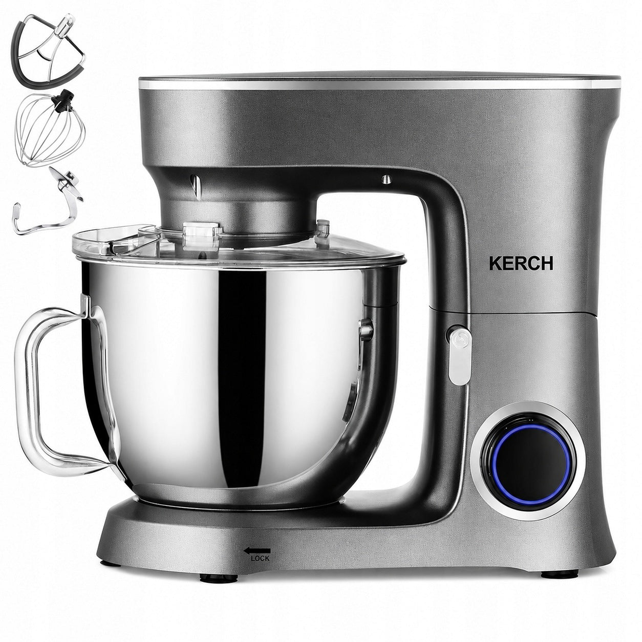 FOOD PROCESSOR PLANETARY MIXER WITH BOWL KERCH BAKER GREY 7L