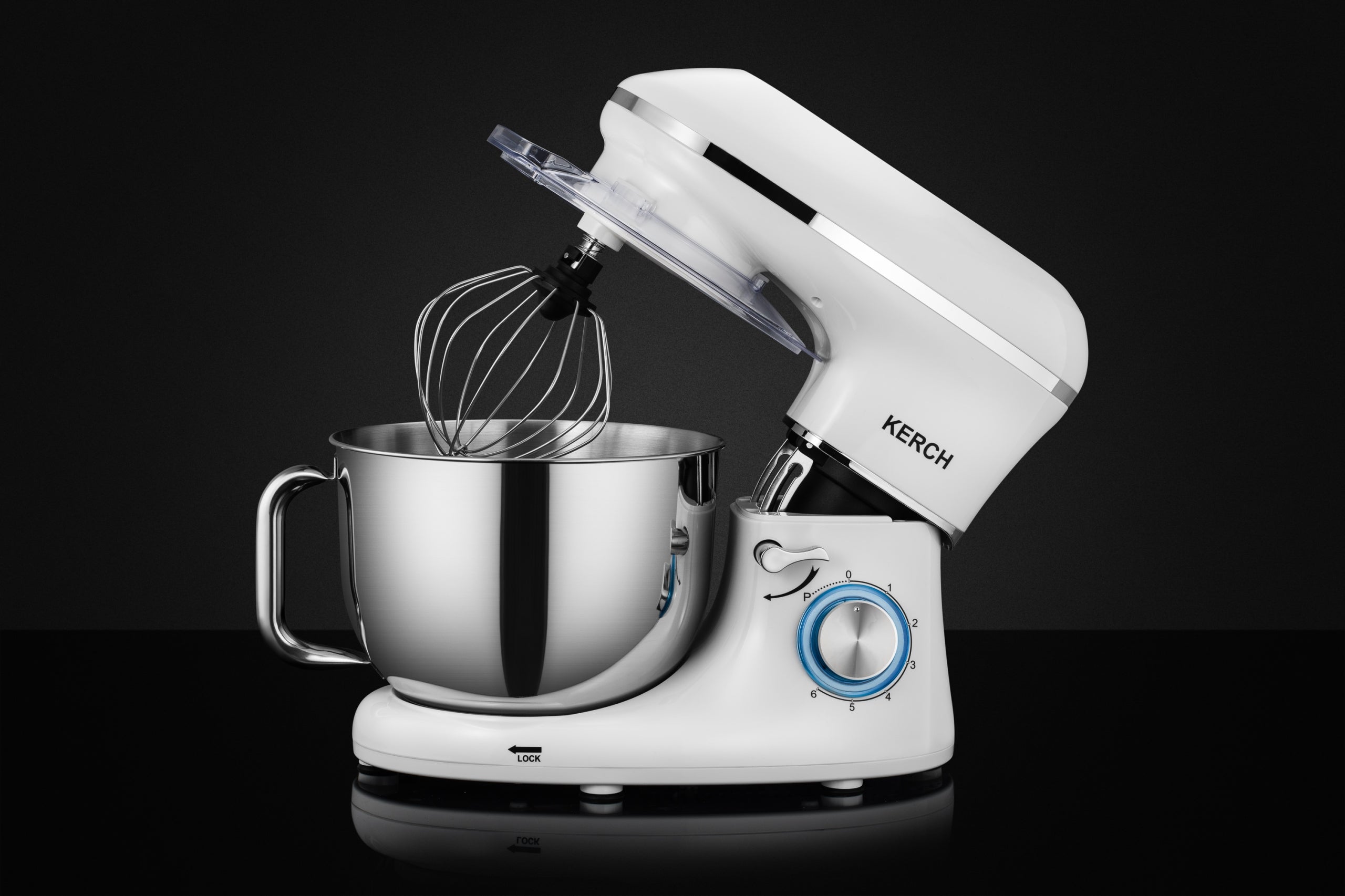 FOOD PROCESSOR PLANETARY MIXER WITH BOWL KERCH MYCHEF 4000W WHITE 6,2L Manufacturer code K/ROB/MYCHEF/04