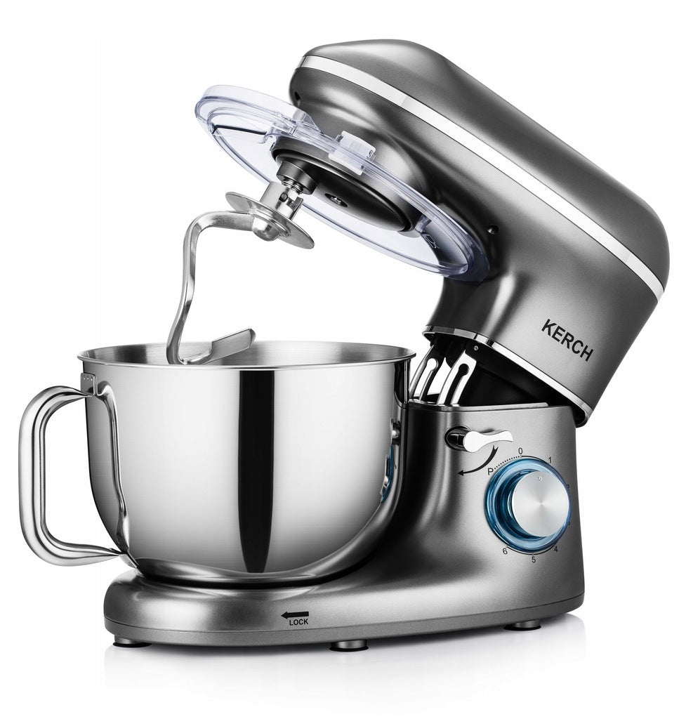 FOOD PROCESSOR PLANETARY MIXER WITH BOWL KERCH MYCHEF GREY 6,2L Brand Kerch