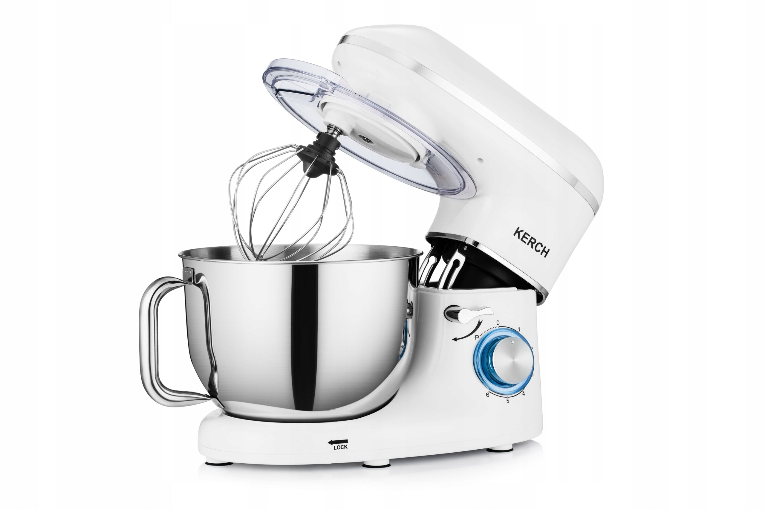 FOOD PROCESSOR PLANETARY MIXER WITH BOWL KERCH MYCHEF WHITE 6,2L STRONG Brand Kerch