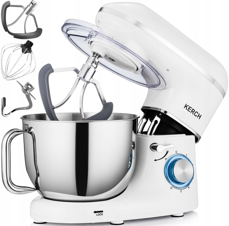FOOD PROCESSOR PLANETARY MIXER WITH BOWL KERCH MYCHEF WHITE 6,2L STRONG