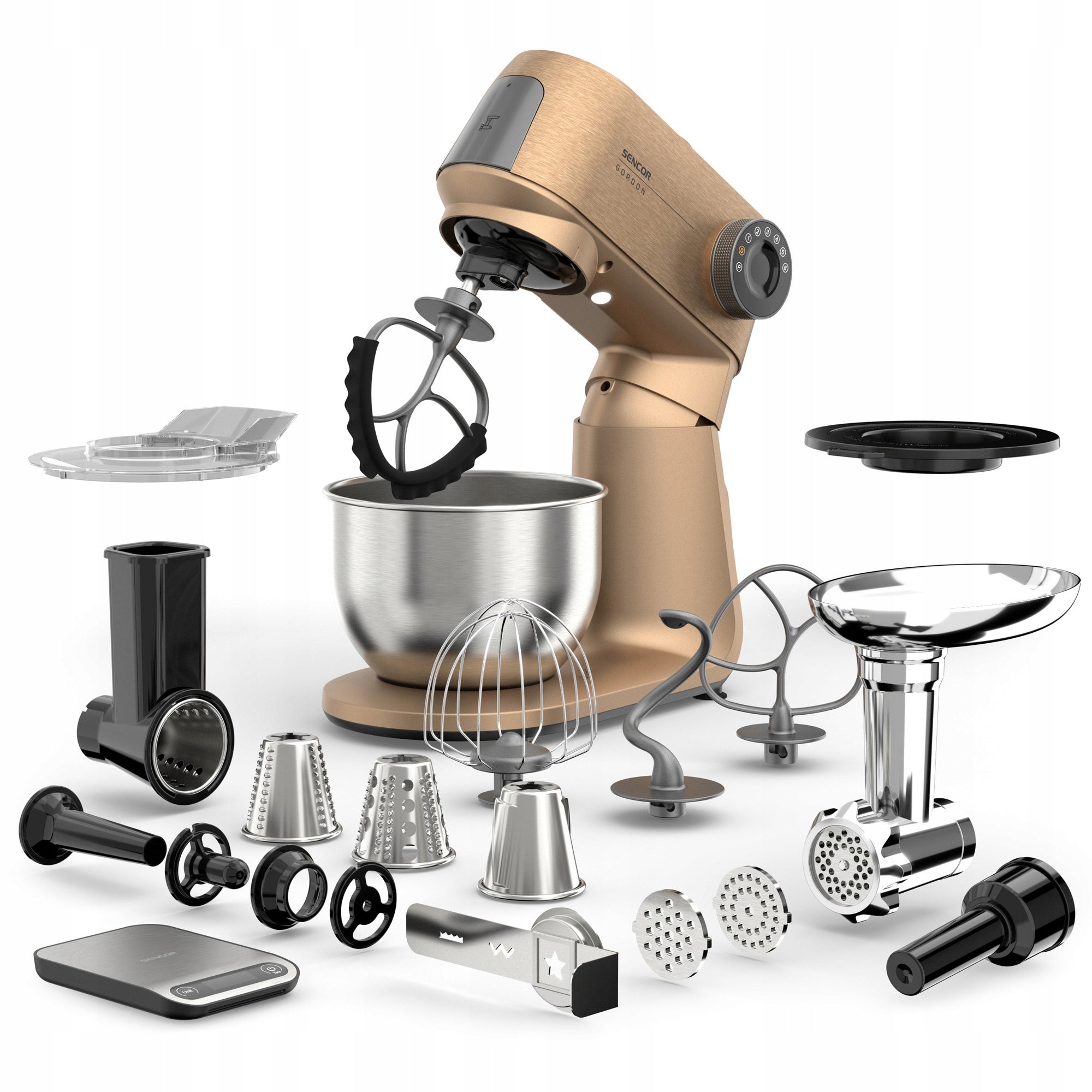 FOOD PROCESSOR PLANETARY MIXER WITH BOWL SENCOR STM 7630RS 1500W 5.5L