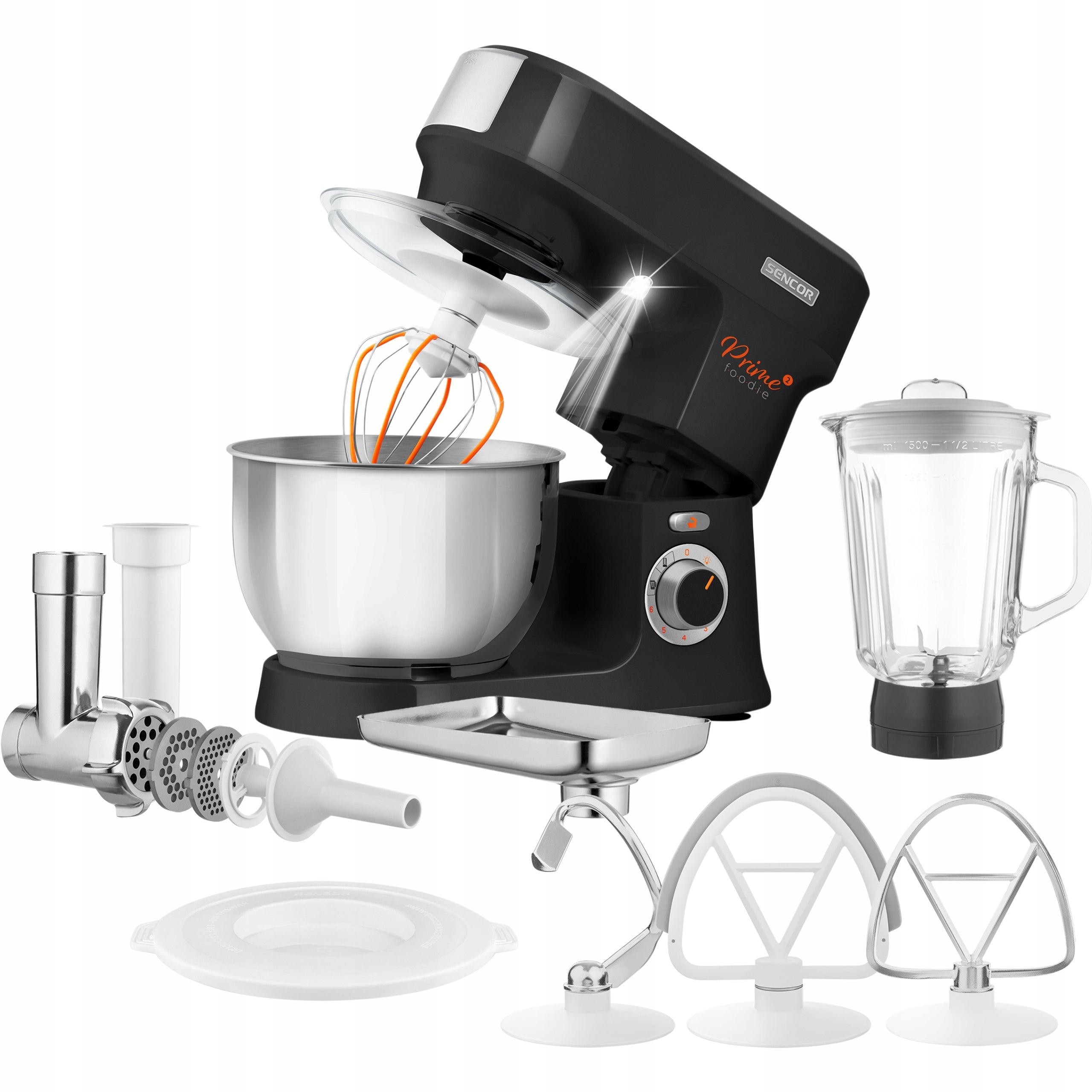 FOOD PROCESSOR PLANETARY MIXER WITH BOWL Sencor STM 3761BK 1000W Black
