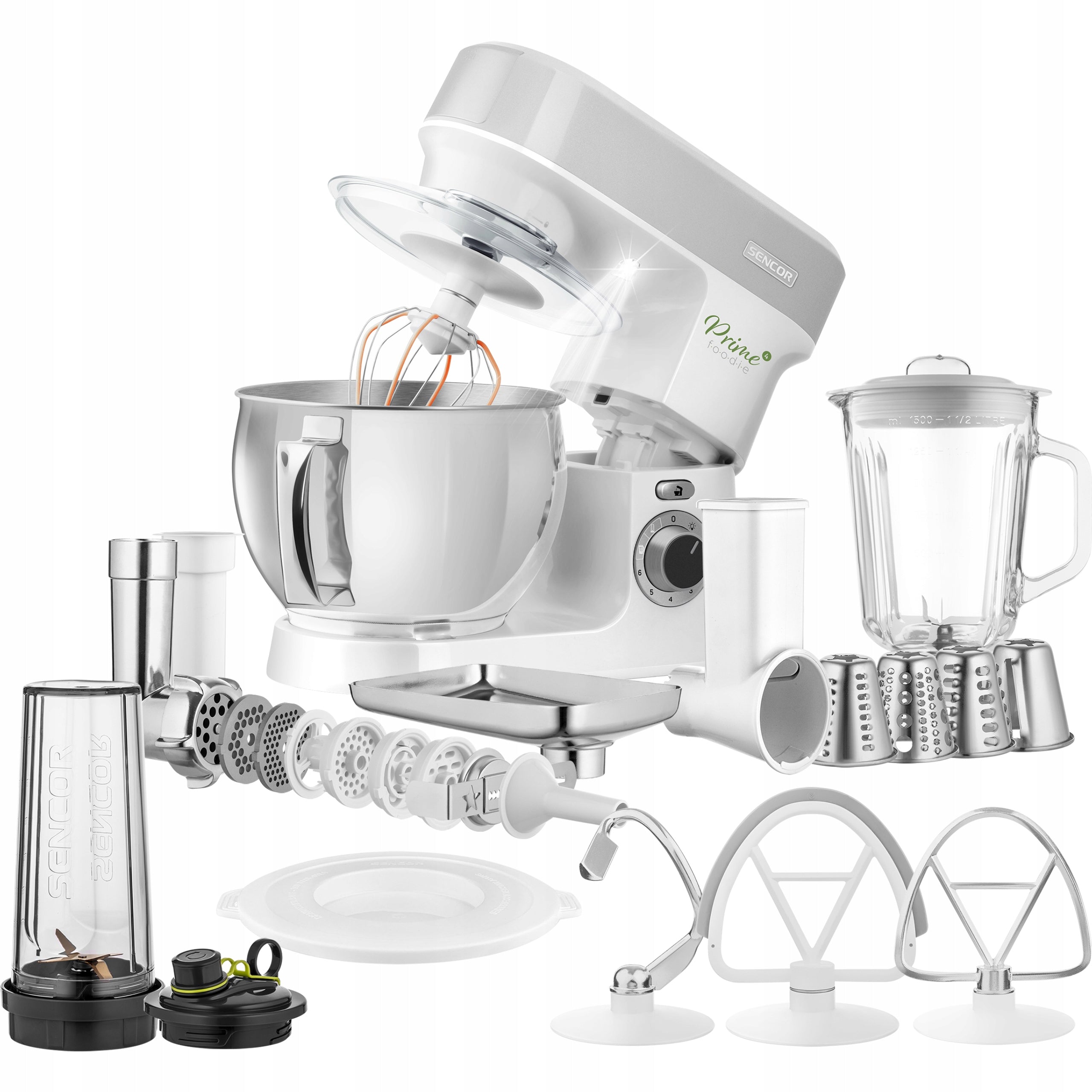 FOOD PROCESSOR PLANETARY MIXER WITH BOWL Sencor STM 3789SL 1200W Set