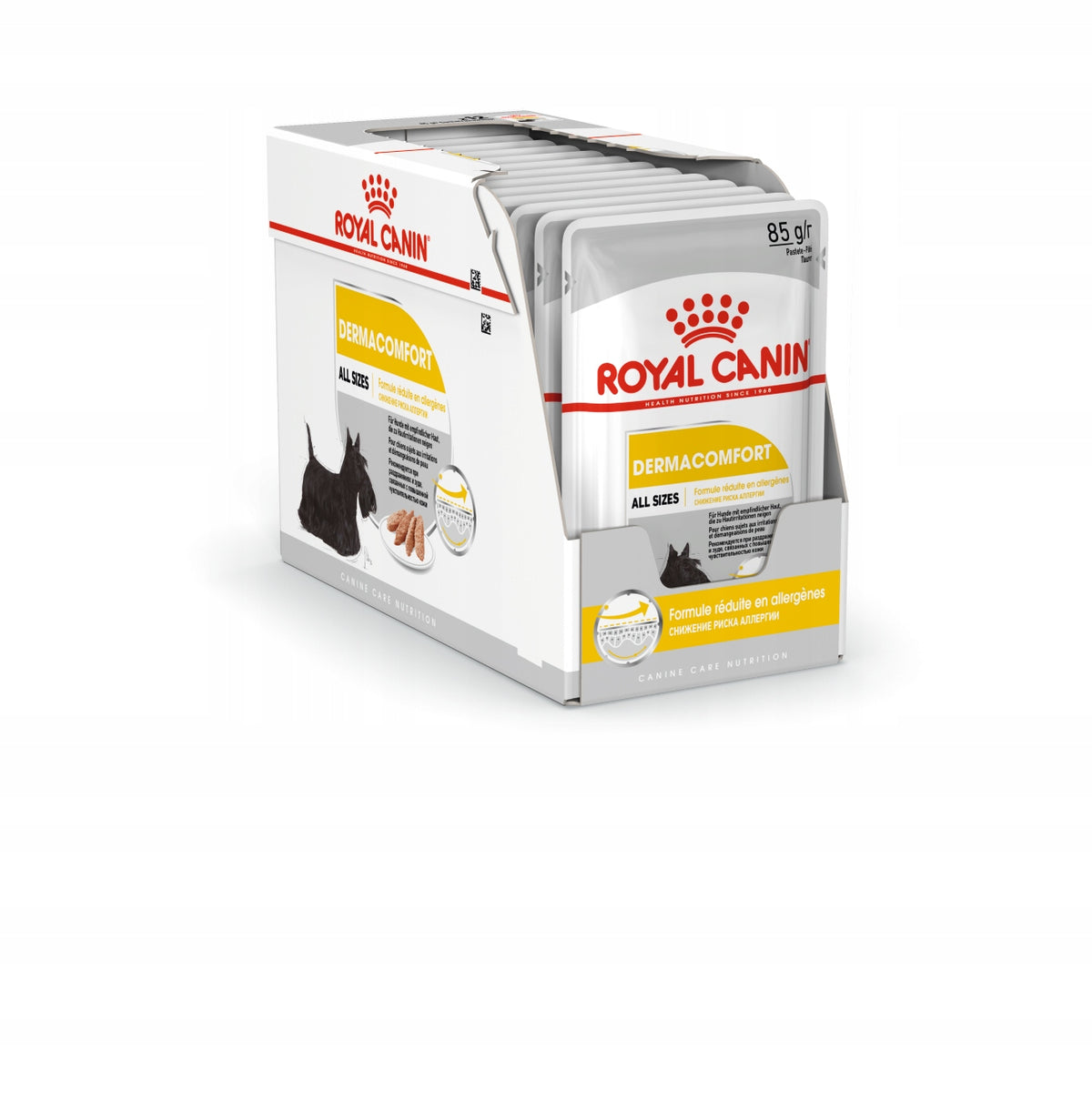 FOOD ROYAL CANIN DERMACOMFORT 12X85G PATE