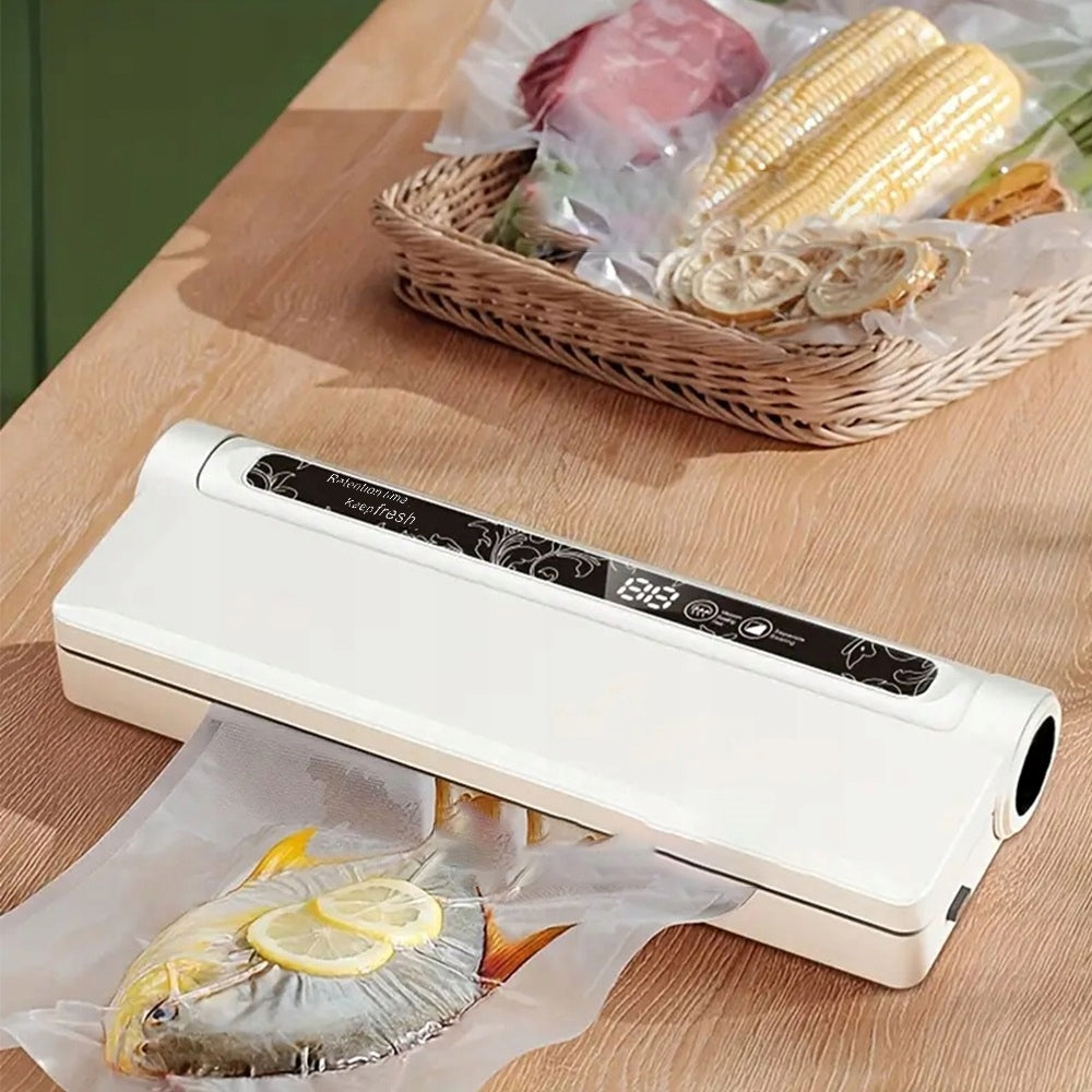 FOOD VACUUM PACKER 62KPA DIGITAL TIMER 20 BAGS COMPACT Packaging status original