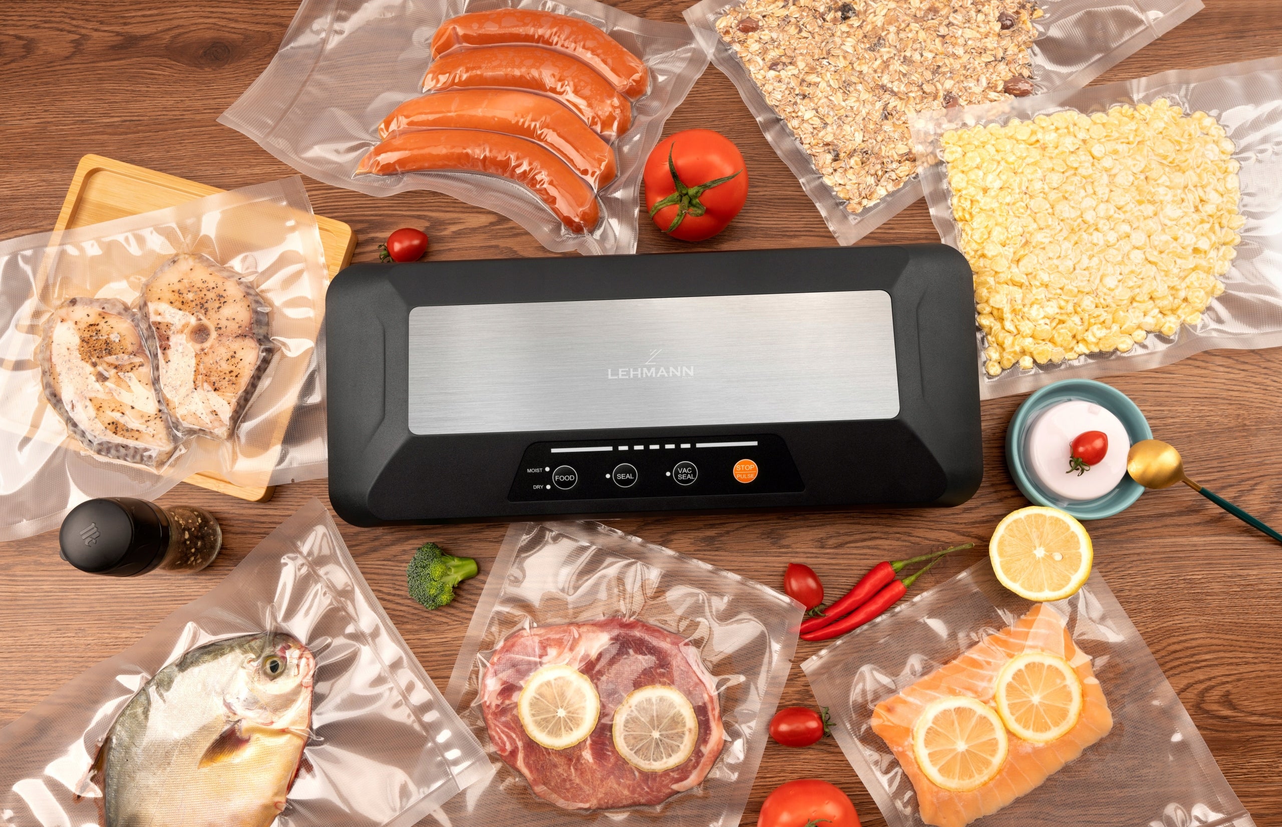 FOOD VACUUM SEALER FOIL PACKING MACHINE FOIL XXL PACKING BAGS EAN (GTIN) 5905999062198