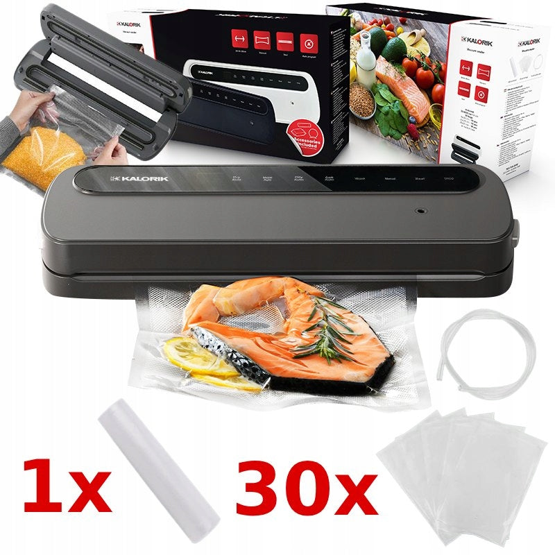 FOOD VACUUM WELDING MACHINE 110W PACKING MACHINE XXL BAG SET + SLEEVE