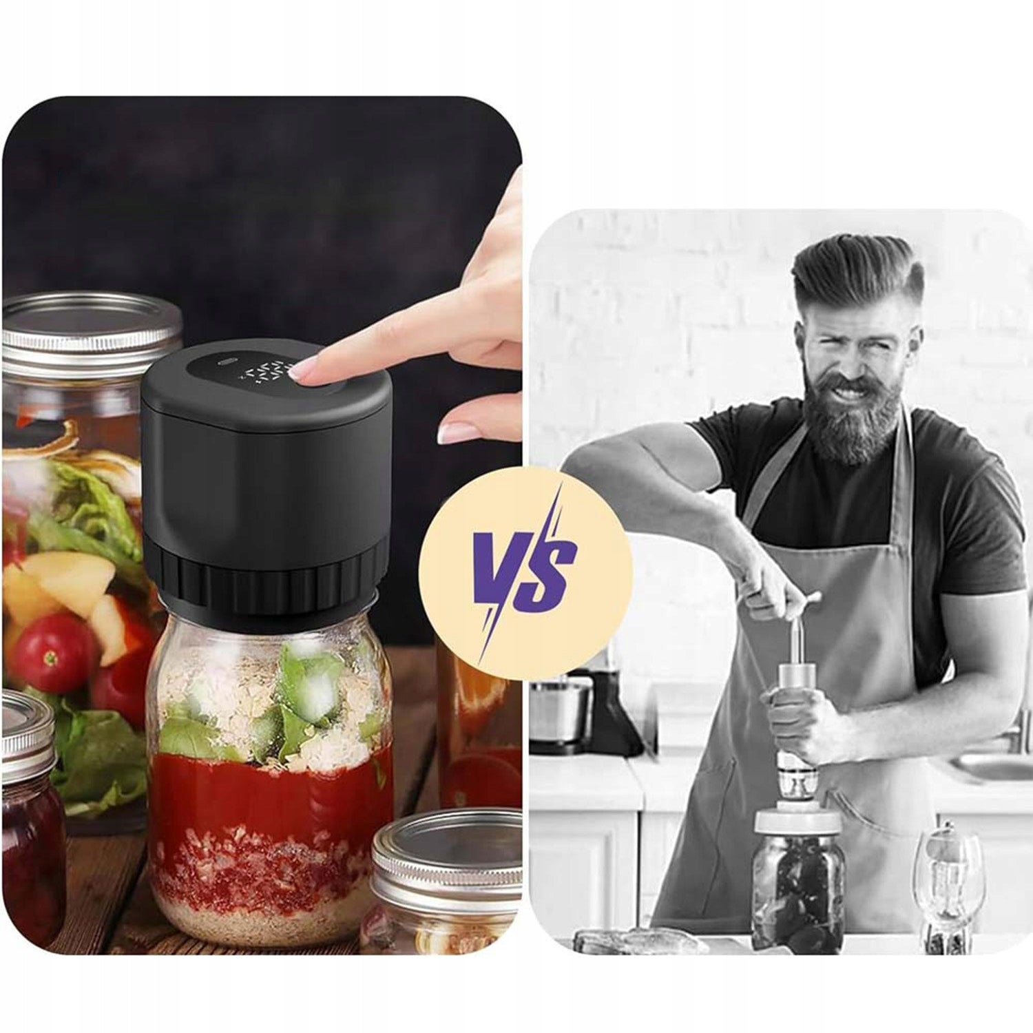 FOOD VACUUM WELDING MACHINE AUTOMATIC FOR JARS + LIDS Brand no brand