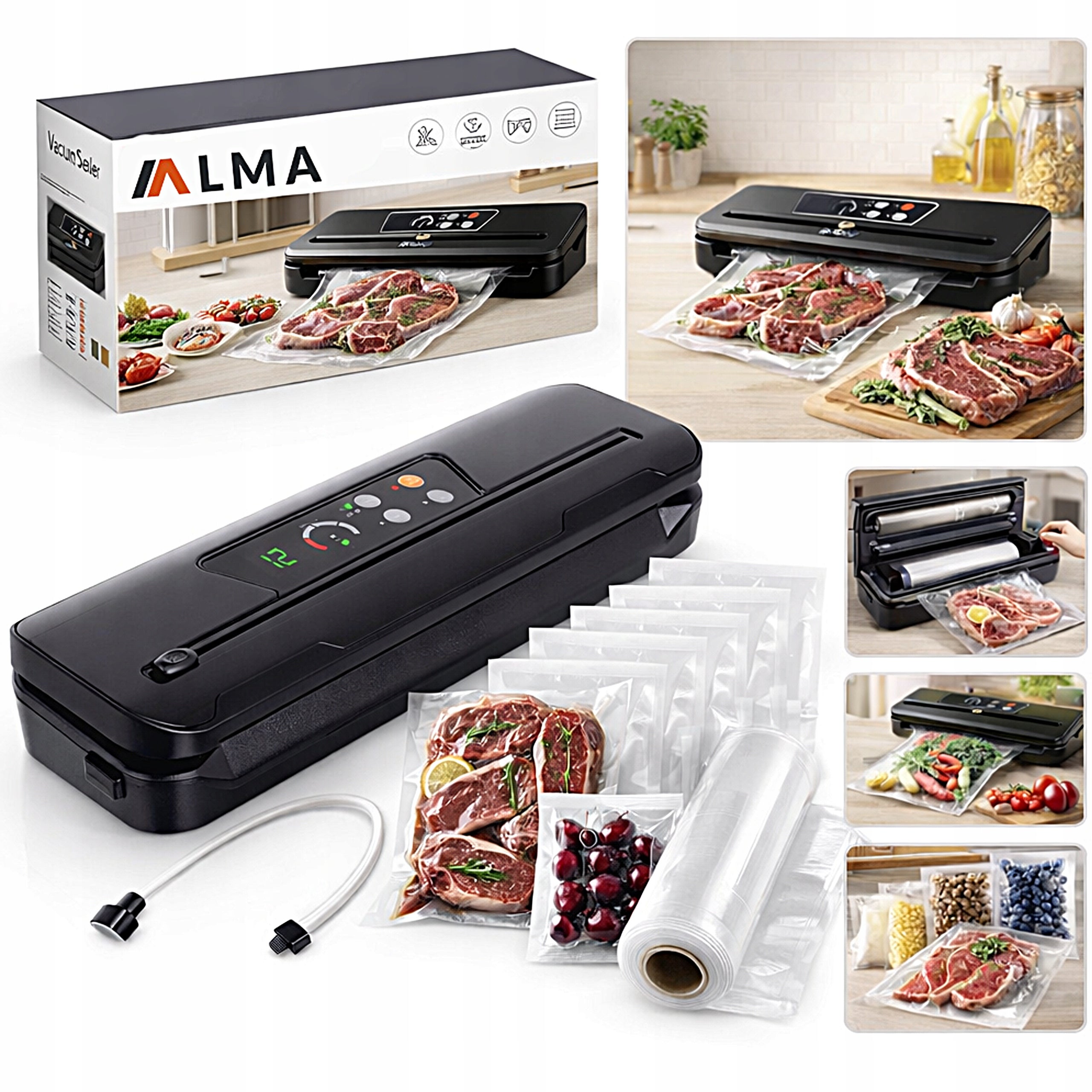 FOOD VACUUM WELDING MACHINE FOOD PACKING MACHINE FOIL INCLUDED