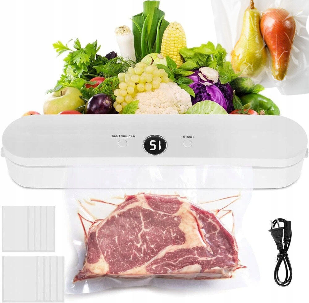 FOOD VACUUM WELDING MACHINE PACKING MACHINE 120W + XXL BAG SET