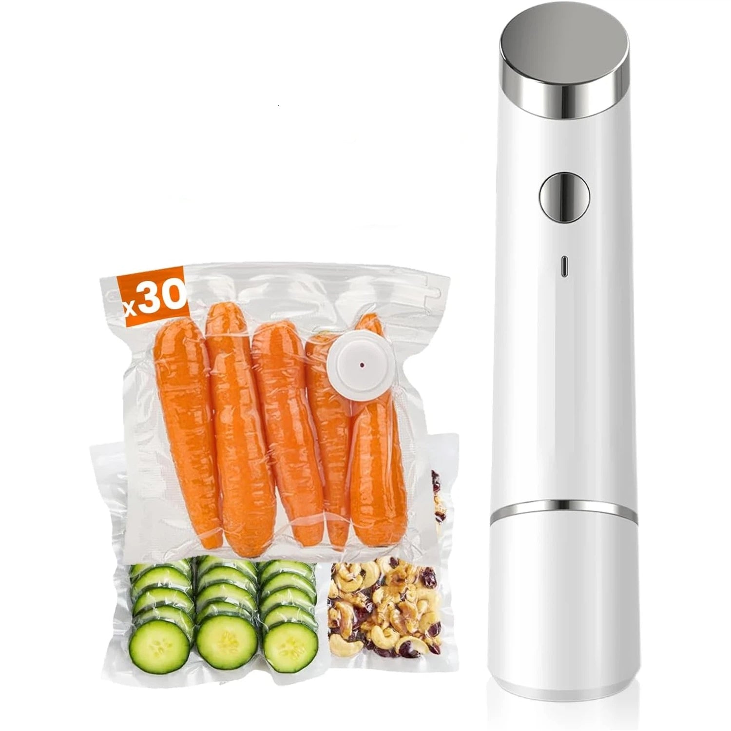 FOOD VACUUM WELDING MACHINE PACKING MACHINE WITH 20PCS MULTIPLE BAGS