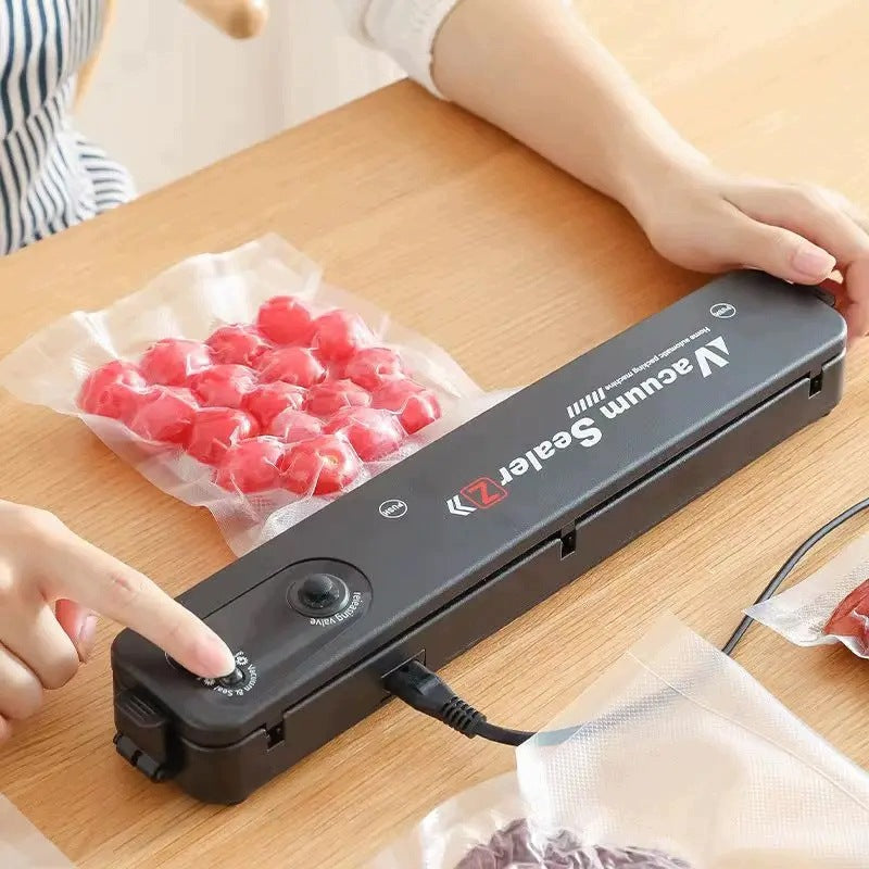 FOOD VACUUM WELDING MACHINE STRONG AUTOMATIC PACKAGING MACHINE +FOIL SET Packaging status original