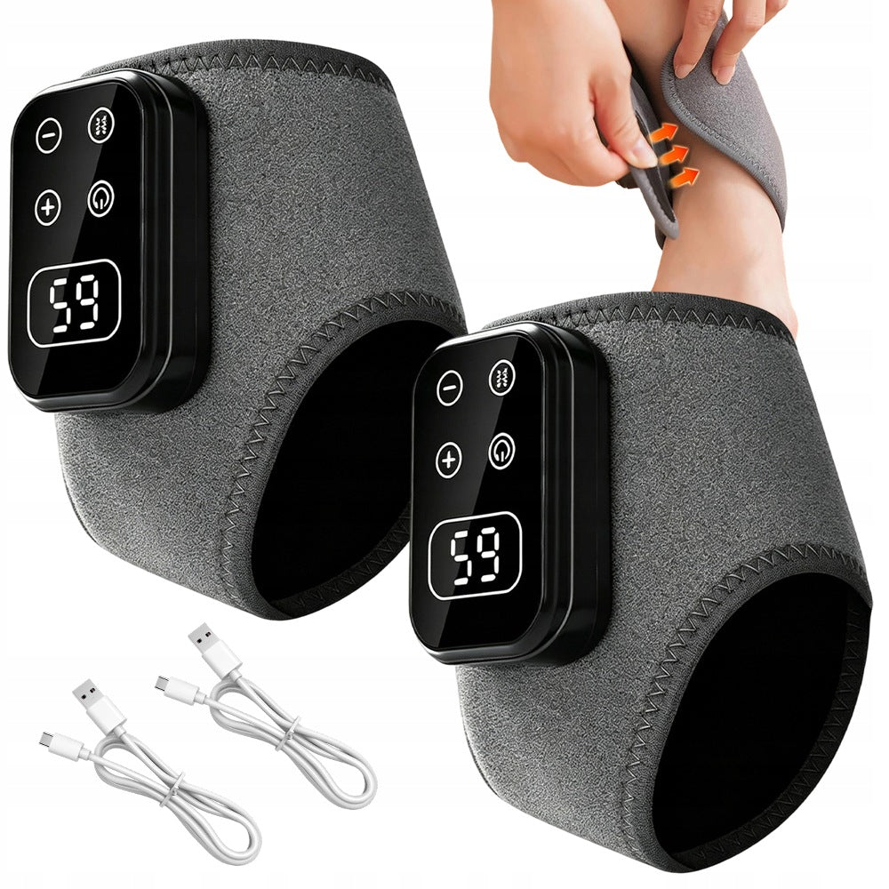 FOOT AND ANKLE MASSAGER BATTERY HEATED KNEADING SET